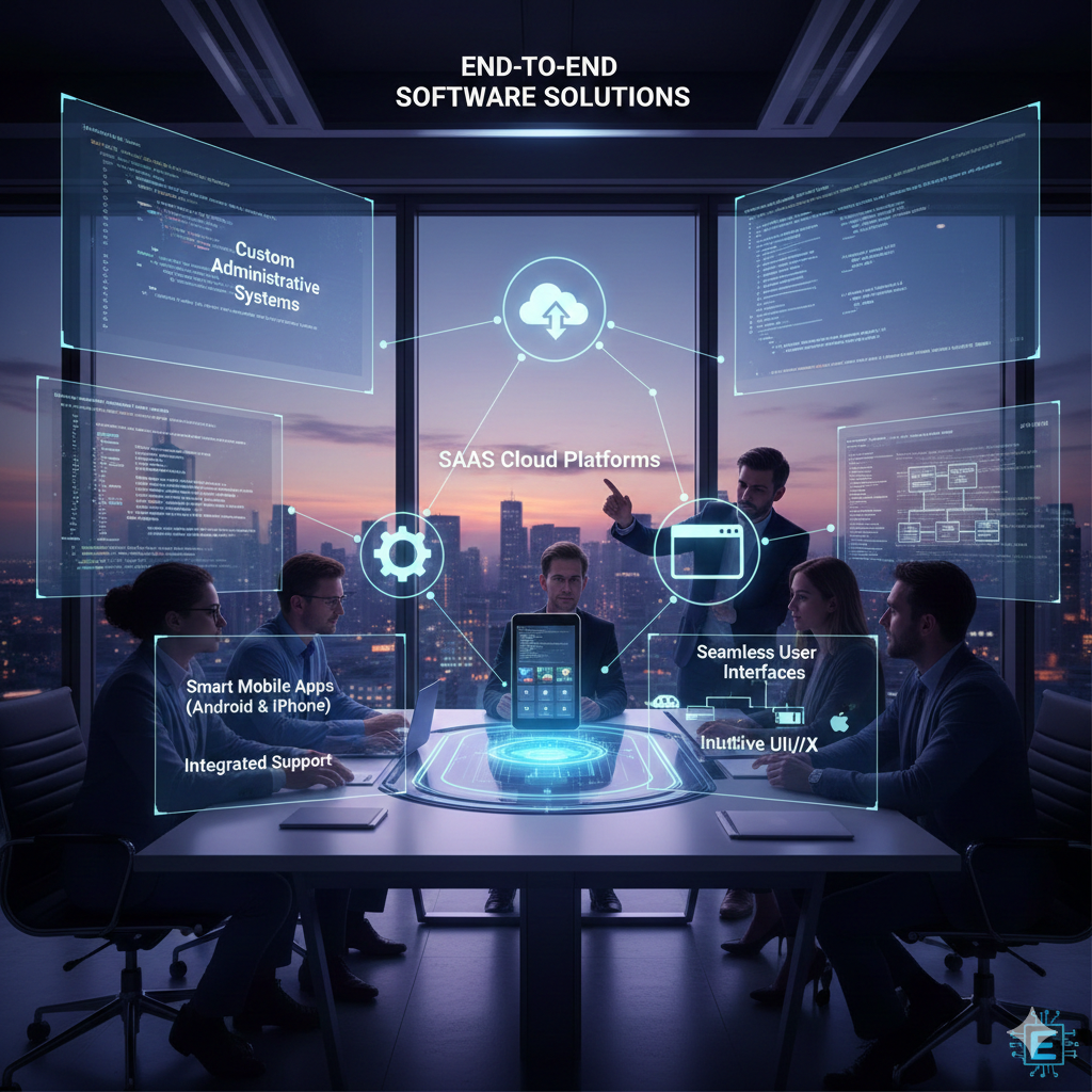 تطوير أنظمة إدارية ومواقع إلكترونية